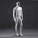 Figurína pánská CHROM 300, bílá matná, maska chrom