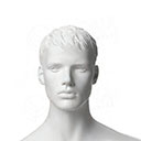 Figurína pánská MARVIN 01, prolis, bílá matná