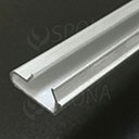 SLAT insert / lišta do drážky, profil T-SPACE, délka 121 cm, hliník