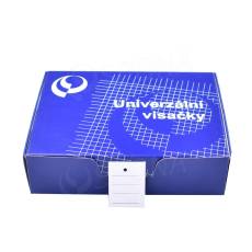 Papírové visačky, typ 3040, 29 x 40 mm, s potiskem, bílé, 2000 ks