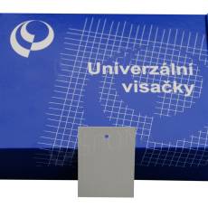 Papírové visačky, typ 4060, 40 x 60 mm, bez potisku, bílé, 1000 ks