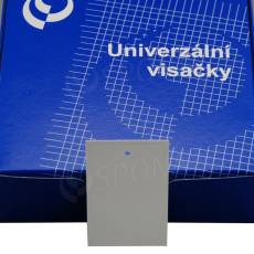 Papírové visačky, typ 5080, 48 x 76 mm, bez potisku, bílé, 1000 ks