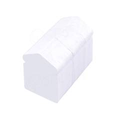 Papírové visačky DREAMER "šipka" 43 x 60 mm, bílé, 250 ks