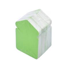 Papírové visačky DREAMER "šipka" 57 x 82 mm, zelené, 160 ks