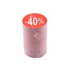 Papírové visačky SKONTO, průměr 45 mm, potisk "-40%", červené, 180 ks