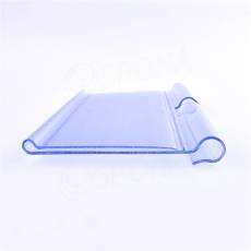 Cenovková kapsa na háček, 40 x 90 mm, průhledná