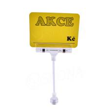 Cenovkový systém MEMO, clip 100 mm, malý kruhový magnet