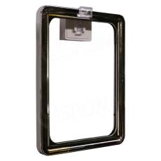 Magnet boční, transparentní, typ 119A, s úchytem rámu