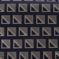 Igelitová taška LDPE, 60 x 50+5 cm, černá s potiskem, ucho, 1 ks