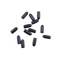 Koncová gumička ke kovovým ramínkům, 100 ks