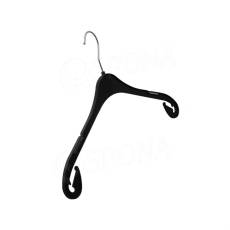 Plastové dětské ramínko, typ NA26, šířka 26 cm, černé, 1 ks