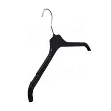 Konfekční plastové ramínko, typ UD46, šířka 46 cm, černá, 1 ks