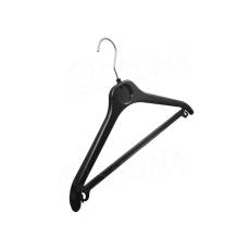 Konfekční plastové ramínko, typ WPO41, šířka 41 cm, s příčkou, 1 ks