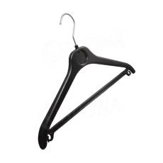 Konfekční plastové ramínko, typ WPO45, šířka 45 cm, s příčkou, 1 ks