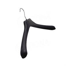 Konfekční plastové ramínko, typ EA50, šířka 50 cm, černá, 1 ks