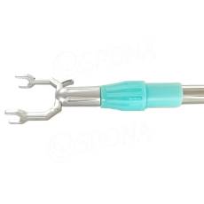 Ramínková tyč výsuvná s kovovým háčkem, délka 80-150 cm, 1 ks