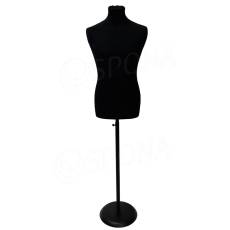 Stojan kruhový kovový, černý