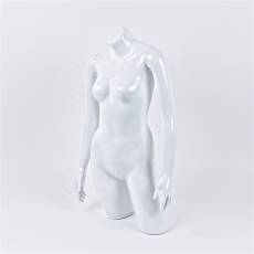 Bysta SAMANTA 01 dámská, lesklá bílá