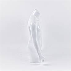 Bysta DEREK 01 pánská, lesklá bílá