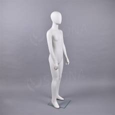 Figurína dětská Portobelle 216, abstraktní matná bílá