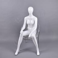 Figurína dámská Portobelle 222C, abstraktní lesklá bílá