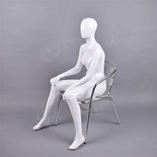 Figurína dámská Portobelle 222C, abstraktní lesklá bílá