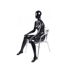 Figurína dámská Portobelle 222C, abstraktní lesklá černá