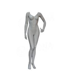 Figurína dámská FLASH na focení, matná bílá