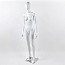 Figurína dámská SAMANTA 01, lesklá bílá