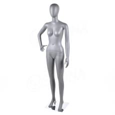 Figurína dámská SAMANTA 02, matná šedá