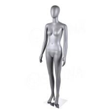 Figurína dámská SAMANTA 01, matná šedá