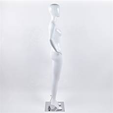 Figurína dámská SAMANTA 02, lesklá bílá