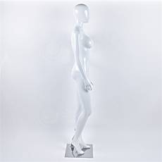 Figurína dámská SAMANTA AP, lesklá bílá