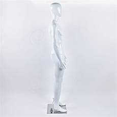 Figurína pánská DEREK 01, lesklá bílá