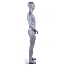 Figurína pánská DEREK 02, matná šedá