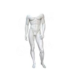 Figurína pánská FLASH na focení, matná bílá