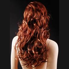 Dlouhá paruka k dámské figuríně Portobelle 047