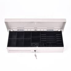 Pokladní zásuvka FLIP TOP, 6B/8M, béžová, kov