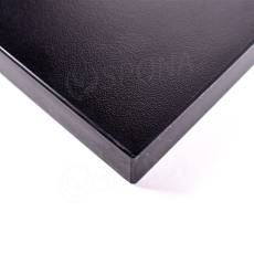 Police MDF 1200 x 300 x 18 mm, 4 x ABS, černá perla