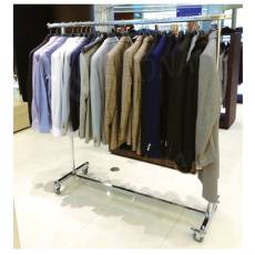 Štendr 1000B, skládací, výška 150 cm, šířka 150-210 cm, chrom