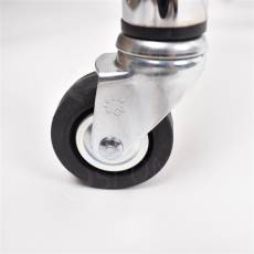 Štendr 1016G kruhový dvojitý 80 cm a 100 cm, výška 125 - 200 cm, malá kovová kolečka