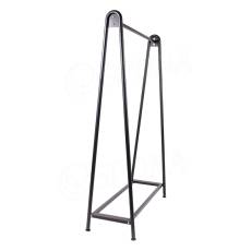 Štendr NORVE C, šířka 150 cm, výška 160 cm, černý