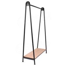 Štendr NORVE C, šířka 150 cm, výška 160 cm, černý