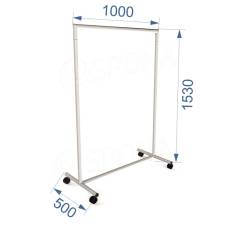 Štendr 1038, výška 153 cm, šířka 100 cm, bílý