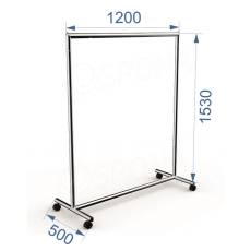 Štendr 1039, výška 153 cm, šířka 120 cm, chrom