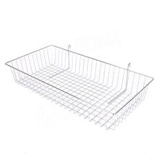 SÍŤ 5 koš drátěný, 600 x 300 x 100 mm, chrom