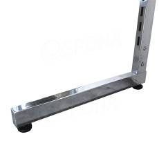 VARIANT stojina 30 x 50 mm, délka 2398 mm, 2 x 8 mm, chrom