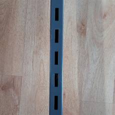 VARIANT stojina samostojná 30 x 50 mm, délka 2448 mm, 1 x 8 mm, šedá RAL