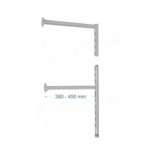 VARIANT stojina vnitřní 25x25 mm, 2000 x 380-450 mm, chrom