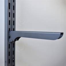 VARIANT držák police, délka 300 mm, sklopný, pár, grafitová šedá